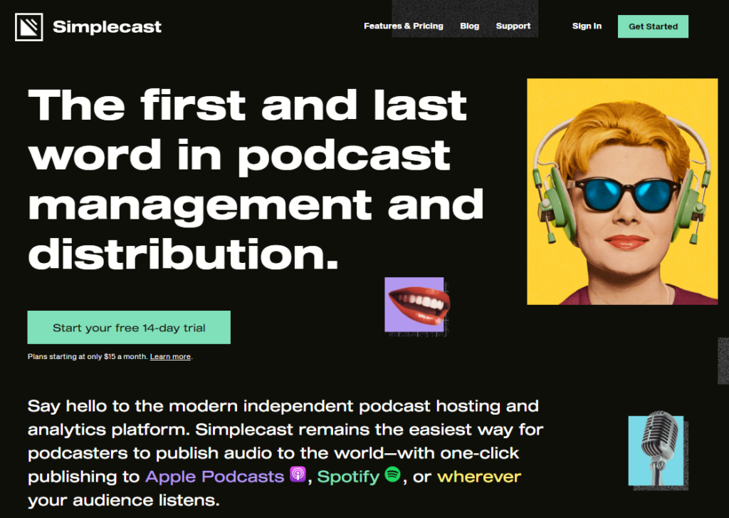 Simplecast podcast hosting